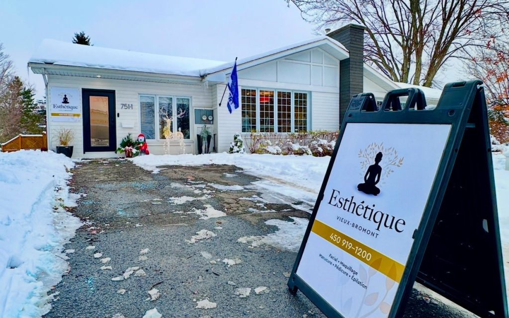 Local du salon Esthétique Vieux-Bromont